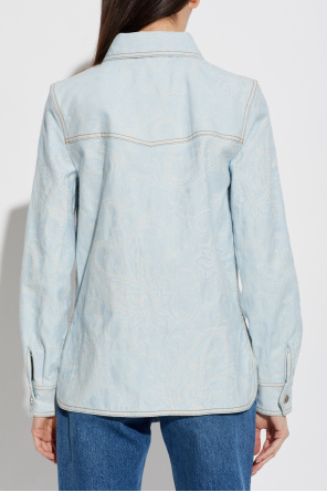 Etro Denim shirt with pockets