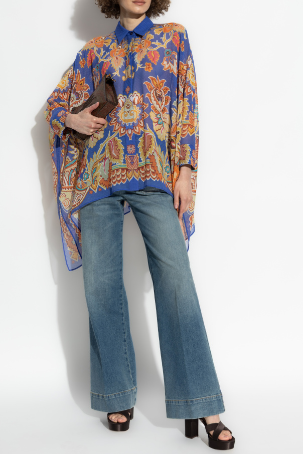 Etro Camisa de corte holgado