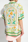 Casablanca 'L'arche Fleurie' silk shirt
