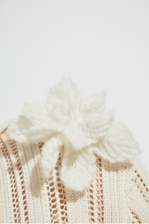 Casablanca Cardigan mit Aufnähern