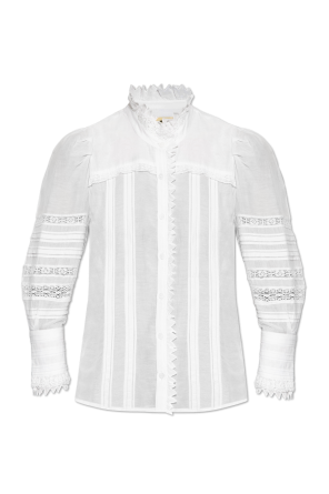 ’trevy’ top od Emporio Armani striped cotton shirt