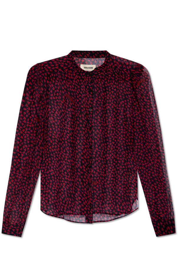 Zadig & Voltaire ‘Tino’ shirt with heart motif