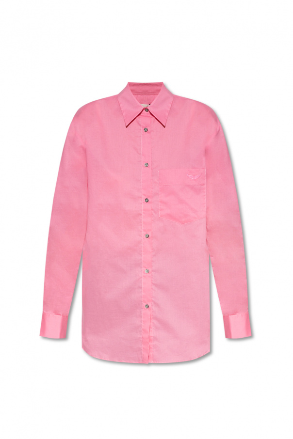 sixth june patches bomber jacket khaki ‘Morning’ shirt