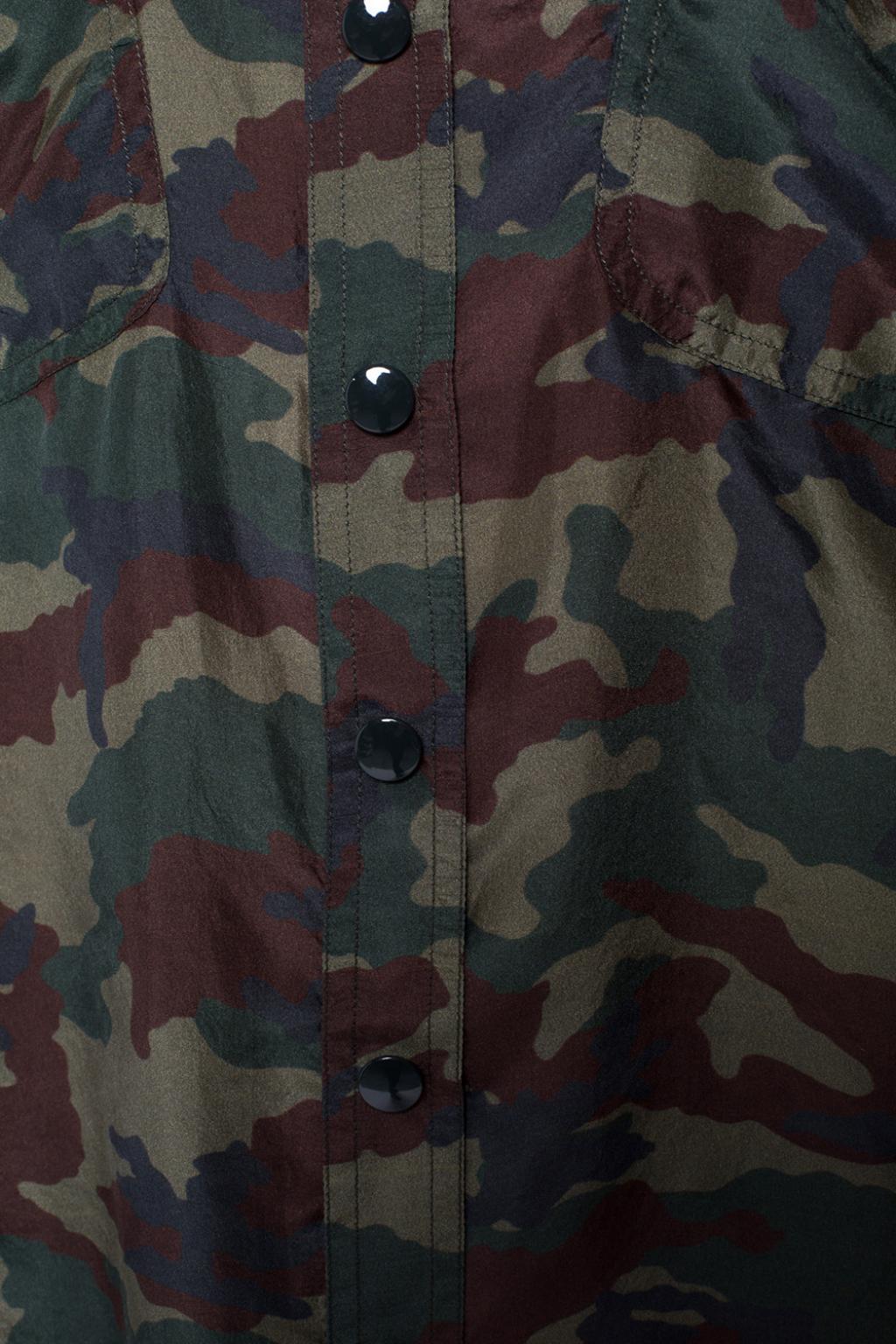 Camo Silk Shirt