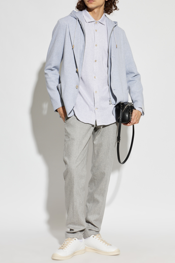 Eleventy Cotton shirt