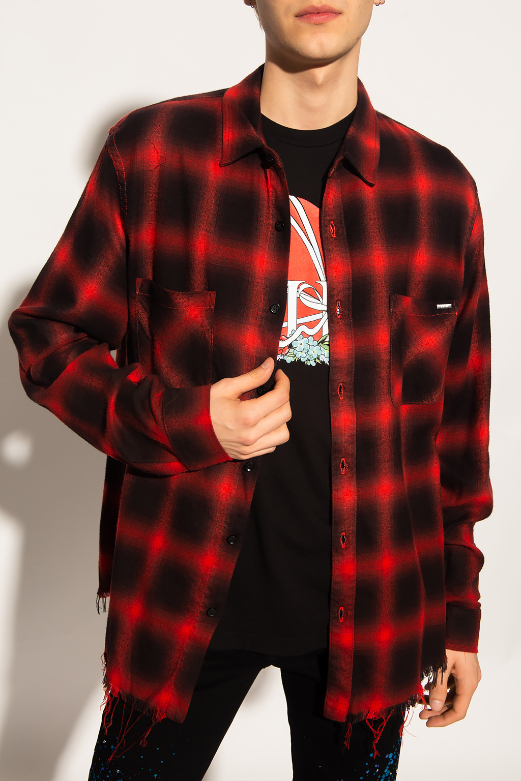 Amiri Checked Connection shirt