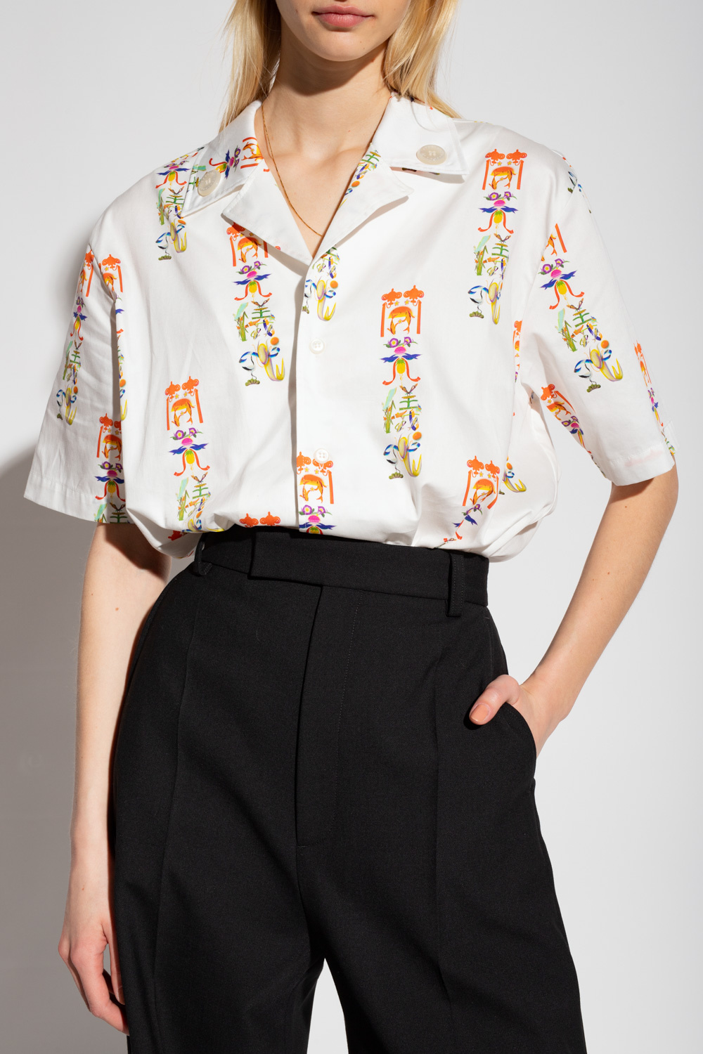 Opening Ceremony Patterned oversize shirt