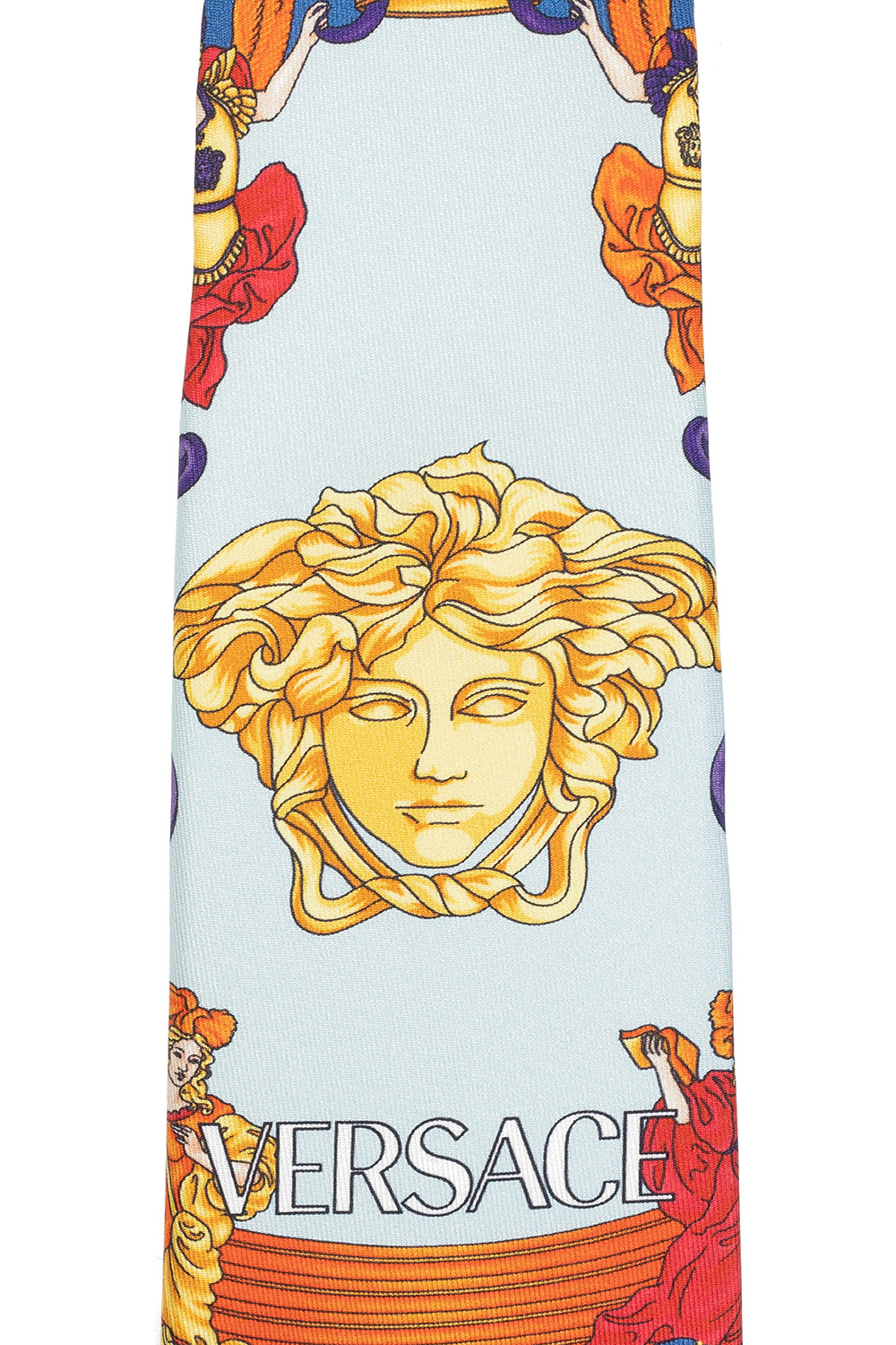 Versace Renaissance-printed tie