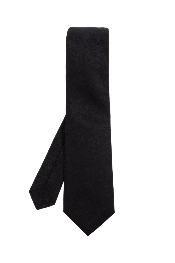 Versace Silk tie with `Barocco` pattern