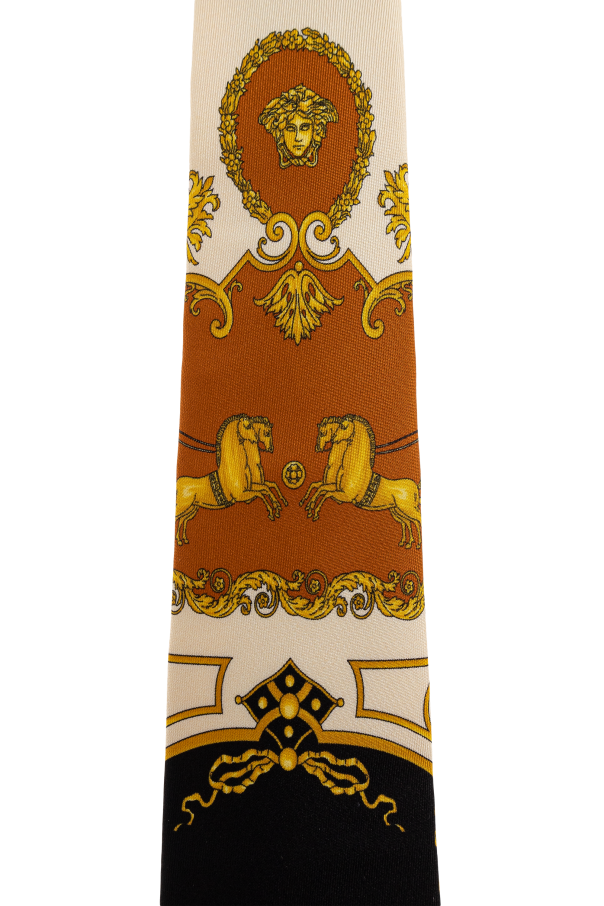 Versace Seidenkrawatte mit Print