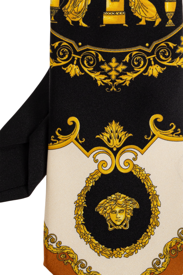 Versace Seidenkrawatte mit Print