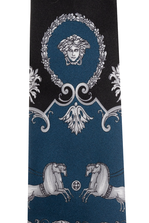 Versace Silk tie with print