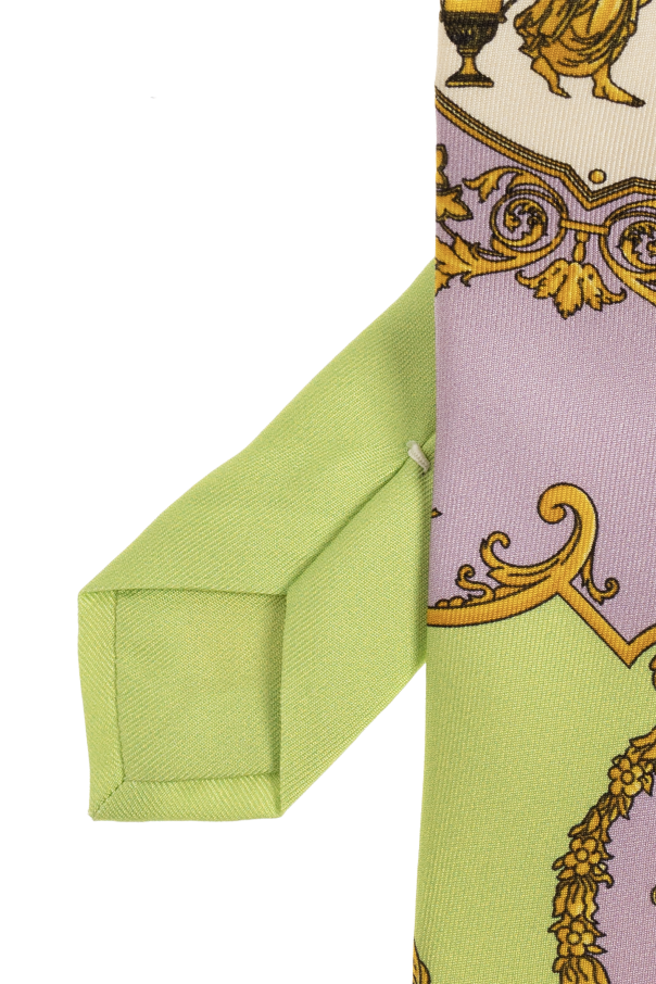 Versace Silk tie with print