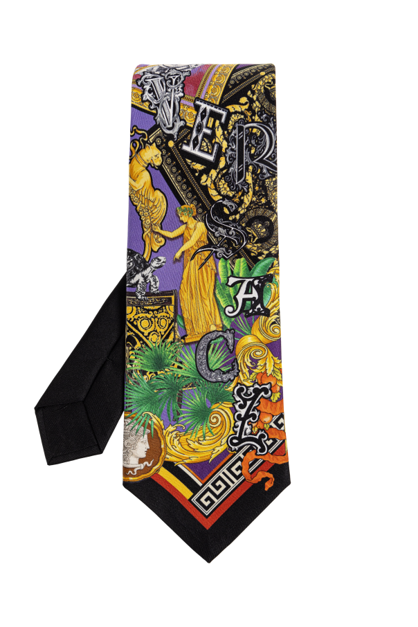 silk tie od Versace