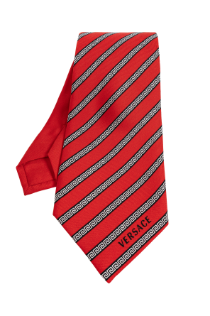 Silk tie with Greek pattern