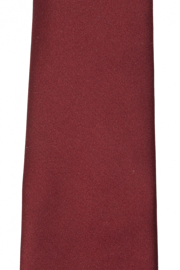 Lanvin Silk tie with logo