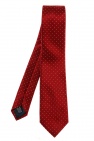 Lanvin Polka dot pinstriped tie