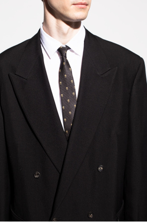 Jedwabny krawat od Alexander McQueen