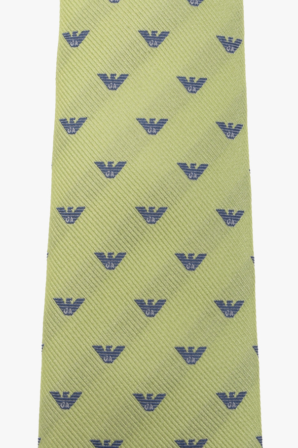 Emporio armani semi-sheer Silk tie