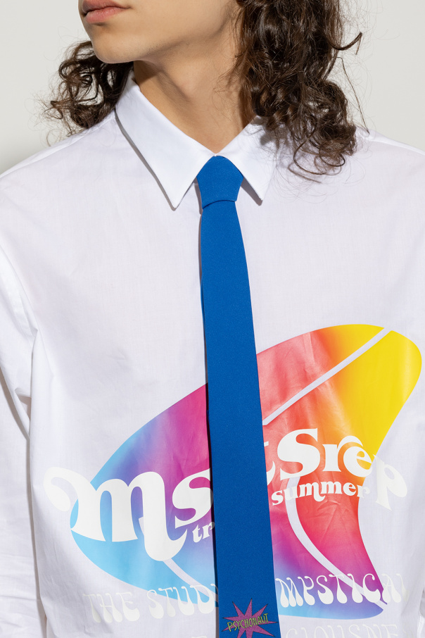 MSFTSrep Krawat z nadrukiem