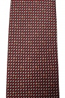FERRAGAMO BURGUNDY Silk tie
