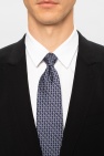 FERRAGAMO NAVY BLUE Patterned tie