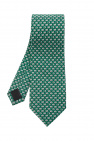 FERRAGAMO GREEN Silk tie