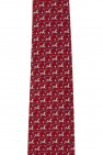 FERRAGAMO RED Silk tie