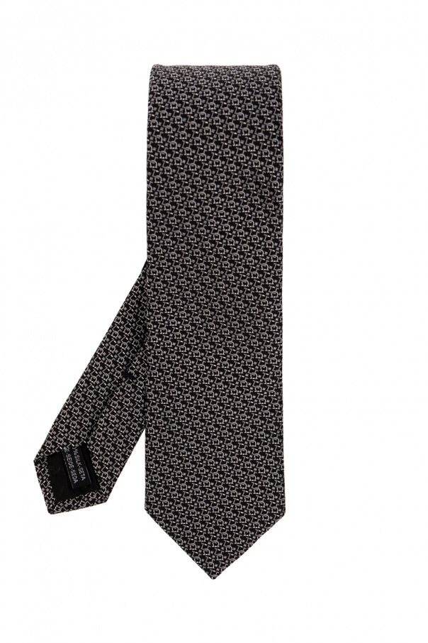 salvatore printed Ferragamo Silk tie