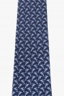 salvatore rese Ferragamo Silk tie