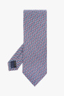 FERRAGAMO NAVY BLUE Silk tie
