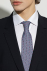 FERRAGAMO NAVY BLUE Silk tie