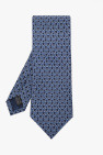 FERRAGAMO NAVY BLUE Silk tie