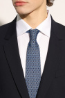 FERRAGAMO NAVY BLUE Silk tie