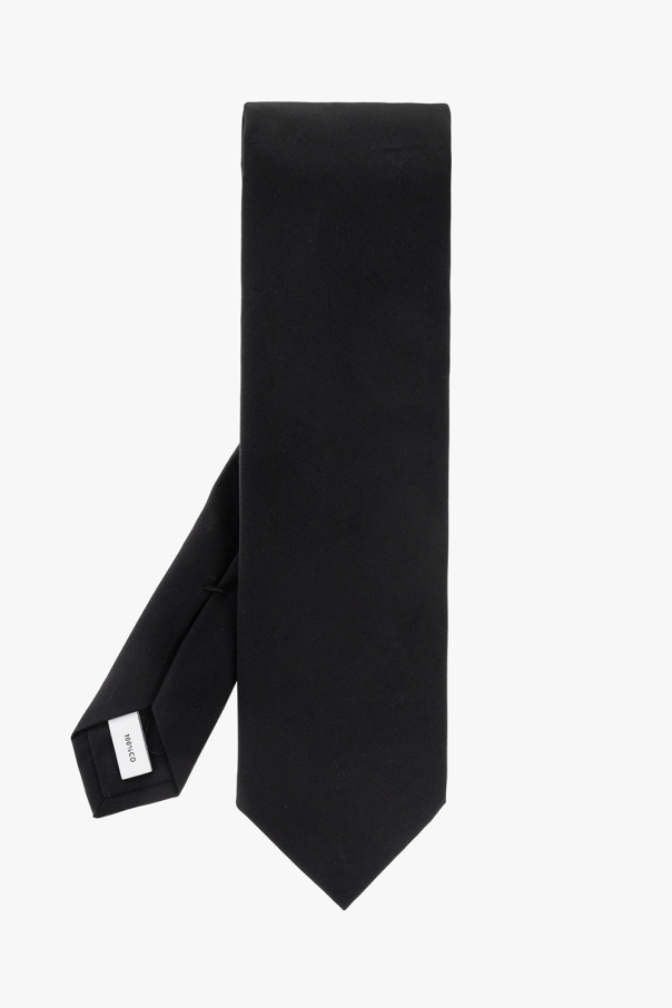 FERRAGAMO Bawełniany krawat