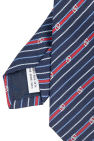 FERRAGAMO Silk tie with striped pattern