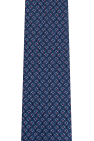 FERRAGAMO NAVY BLUE Silk tie
