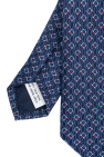FERRAGAMO NAVY BLUE Silk tie