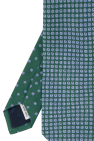 FERRAGAMO GREEN Silk tie