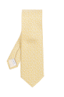 FERRAGAMO YELLOW Silk tie