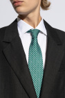 FERRAGAMO GREEN Silk tie