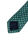 FERRAGAMO GREEN Silk tie
