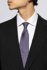 FERRAGAMO NAVY BLUE Silk tie