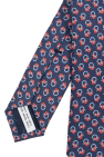 FERRAGAMO NAVY BLUE Silk tie