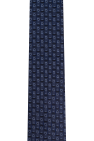 FERRAGAMO NAVY BLUE Silk Tie