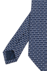 FERRAGAMO NAVY BLUE Silk tie