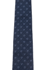 FERRAGAMO NAVY BLUE Silk tie