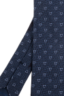 FERRAGAMO NAVY BLUE Silk tie