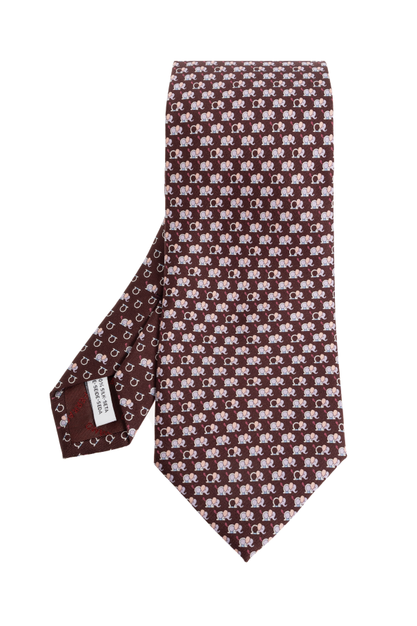 Silk tie od FERRAGAMO