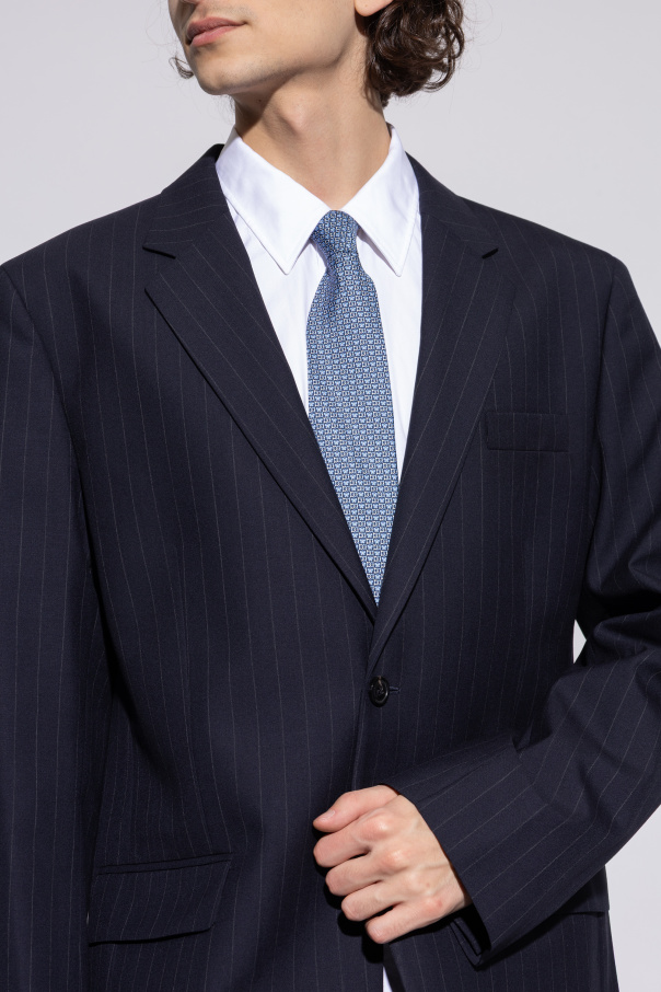 FERRAGAMO Jedwabny krawat